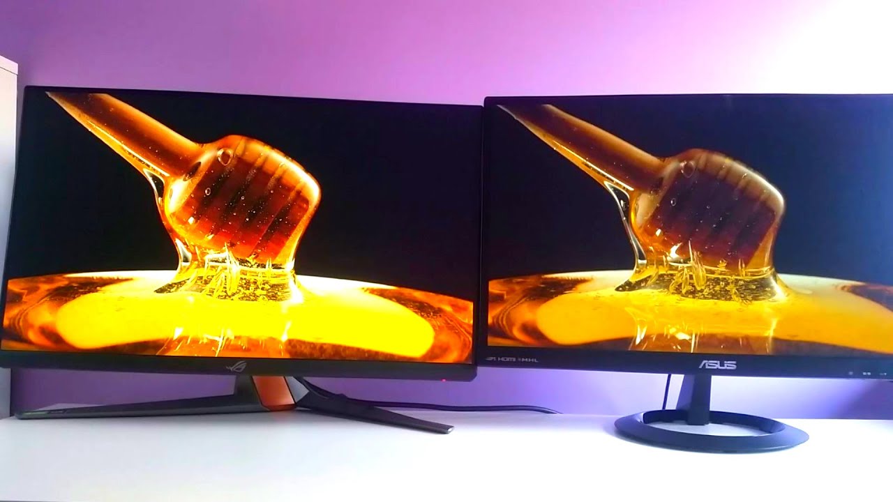 Asus ROG Swift PG259QNR vs Asus VX239H - 24.5 inch vs 23 inch Monitor