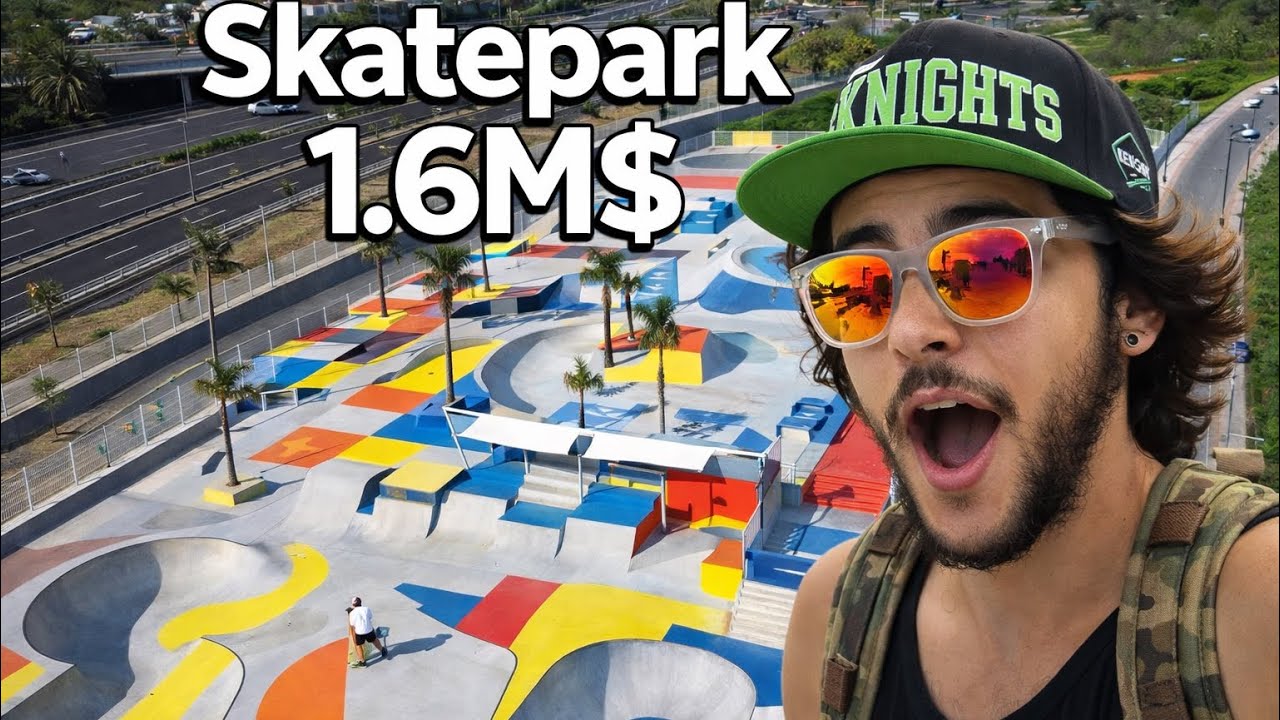 [Tour 🇪🇸] #43 Visitamos Skatepark de 1.6M$
