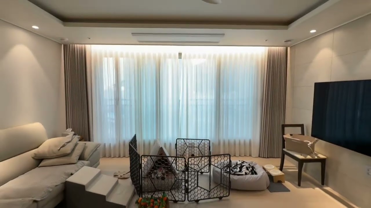 부산 괴정동 힐스테이트 커튼 블라인드 데코인홈