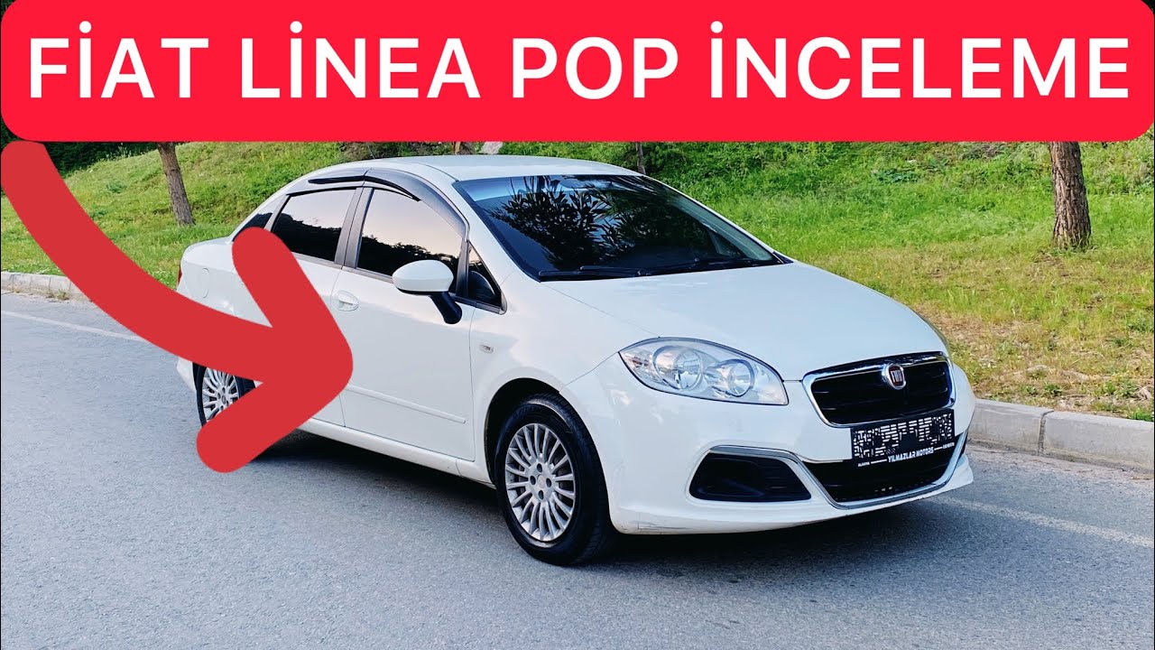 2017 MODEL FİAT LİNEA POP 1.3 MULTIJET 95 HP ALDIK İNCELEME