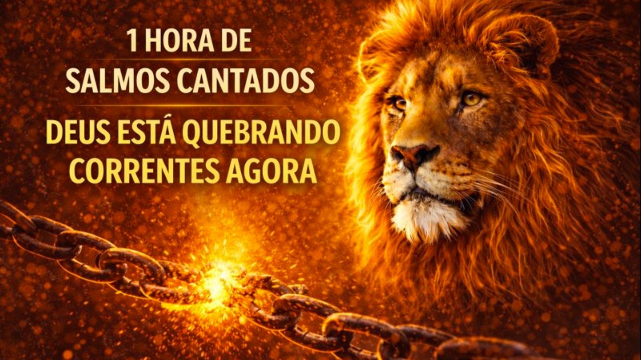 🎶 Salmos Cantados | Deus Está Quebrando Correntes Agora