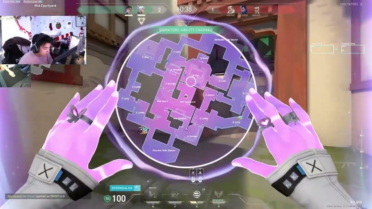 6 RANK! nrg s0m INSANE CLOVE VALORANT RANKED GAMEPLAY [ FULL MATCH VOD ]