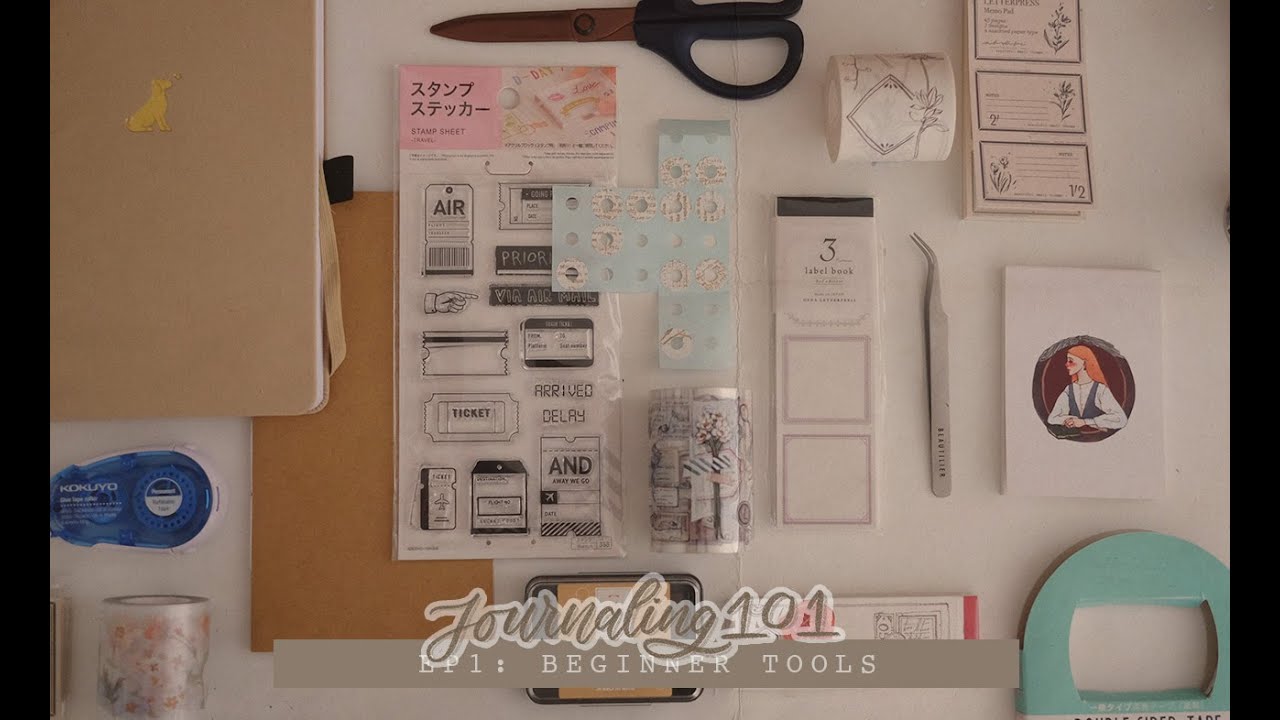 Top beginner tools, supplies and stationery items to start of your journaling journey