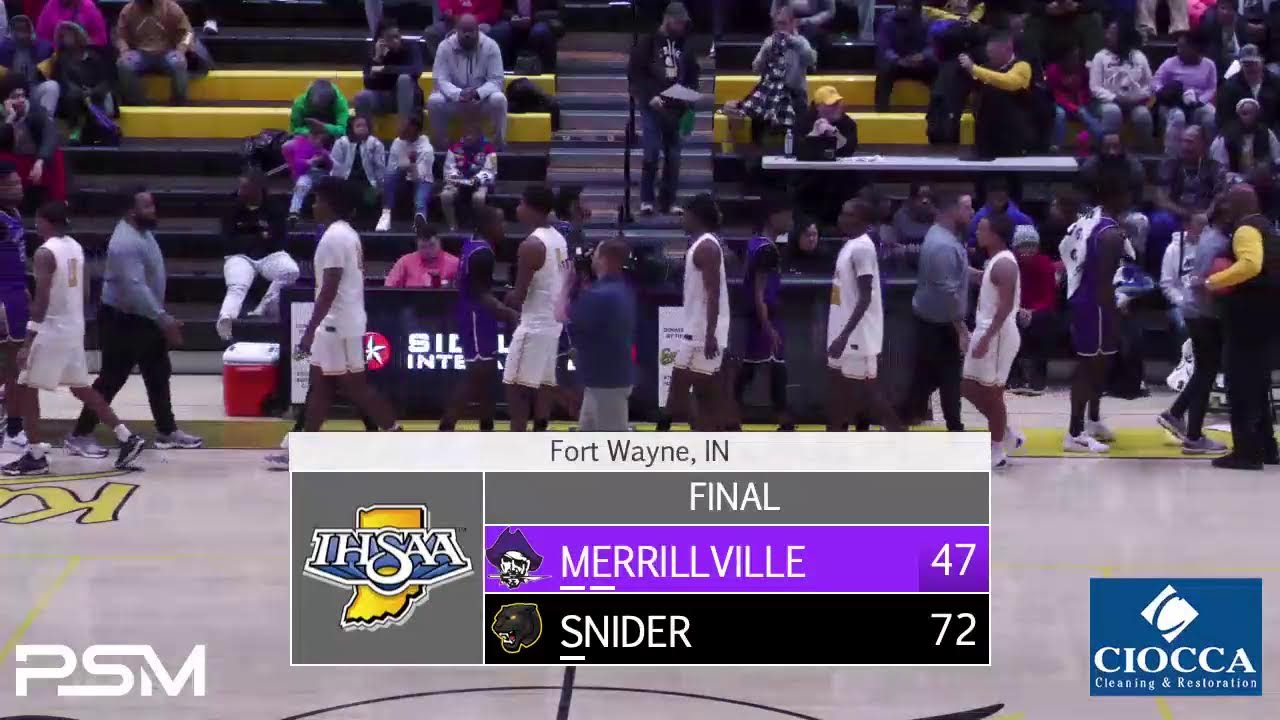 Merrillville at Snider | 2024-25 Boys Basketball | SummitCitySports