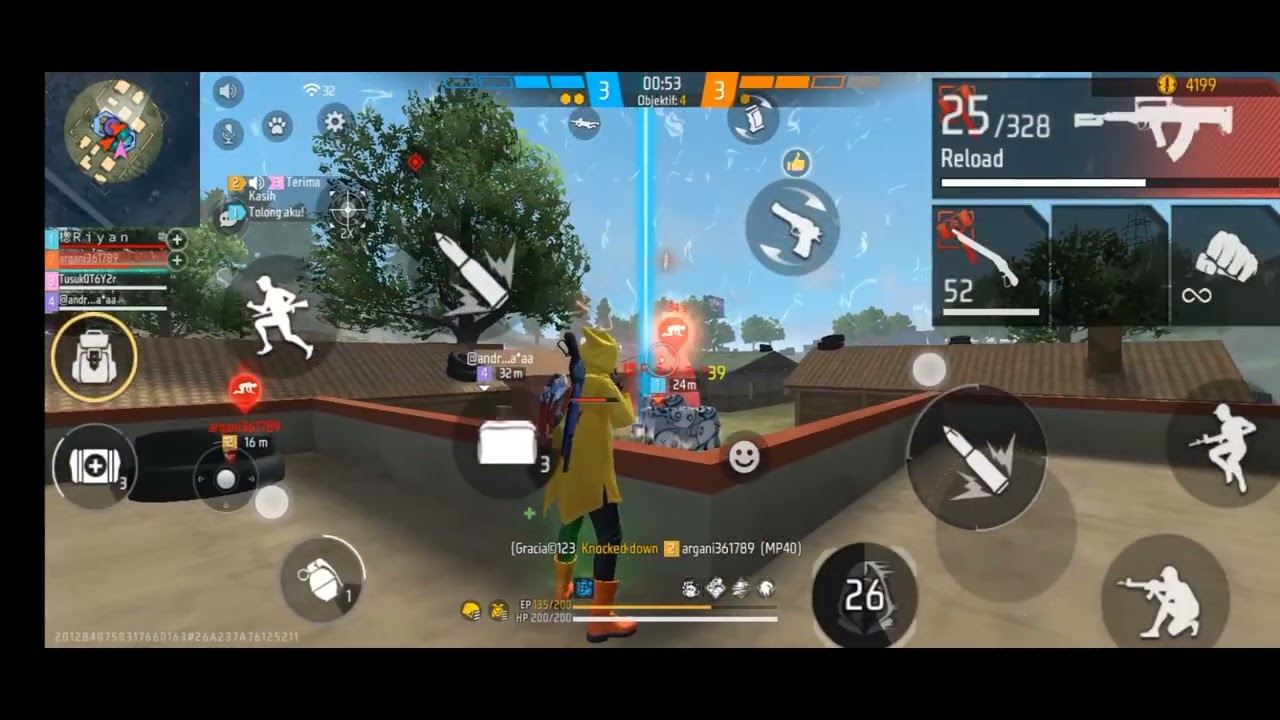 Naikin rank cs ke heroik part 1# free fire 