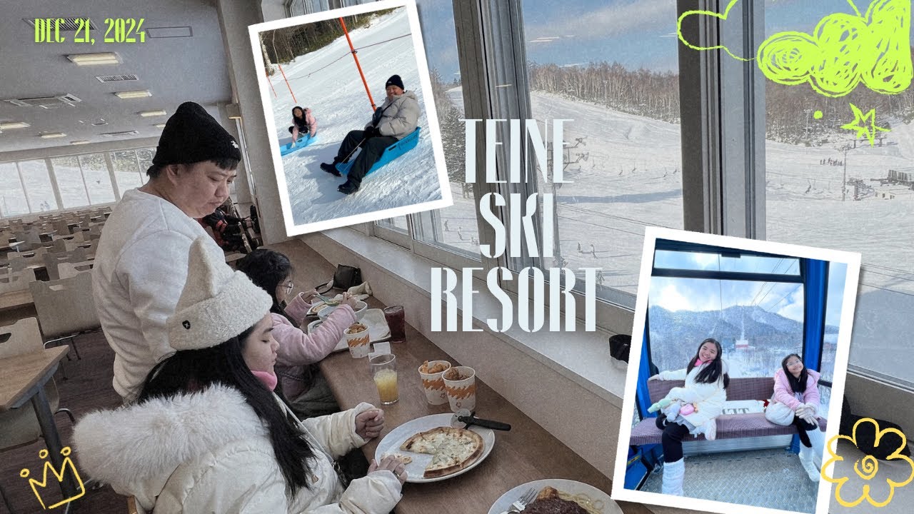 Teine Ski Resort Kids Snow Park + Olympia