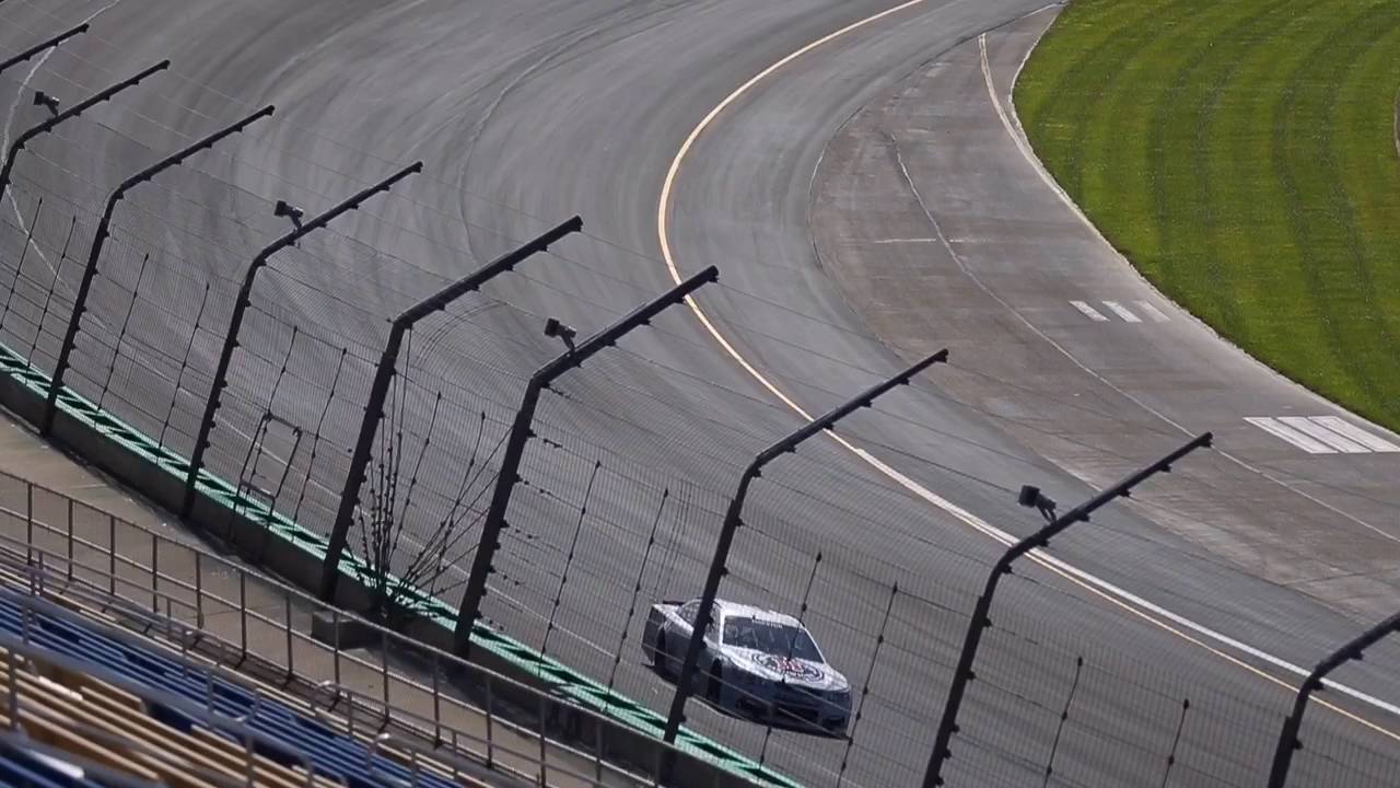 Testing new track at Kentucky Speedway