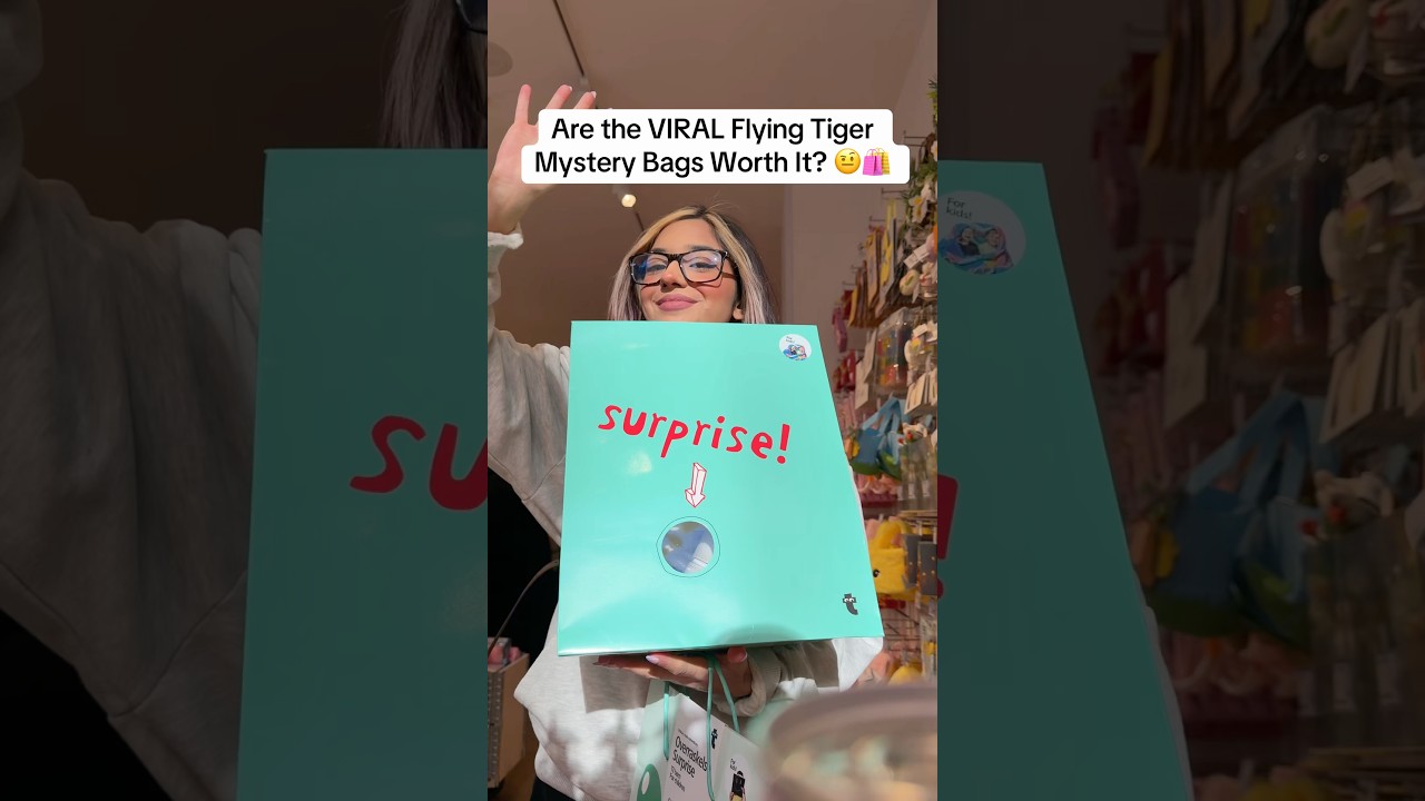 😱 VIRAL FLYING TIGER MYSTERY BAGS??