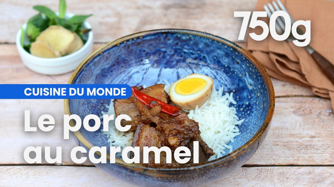 Recette du porc au caramel - 750g