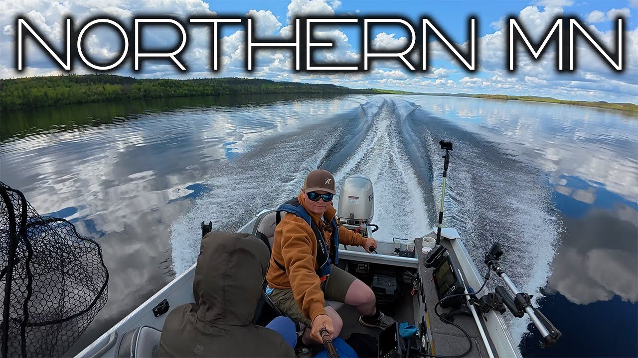 Fishing in northern Minnesota