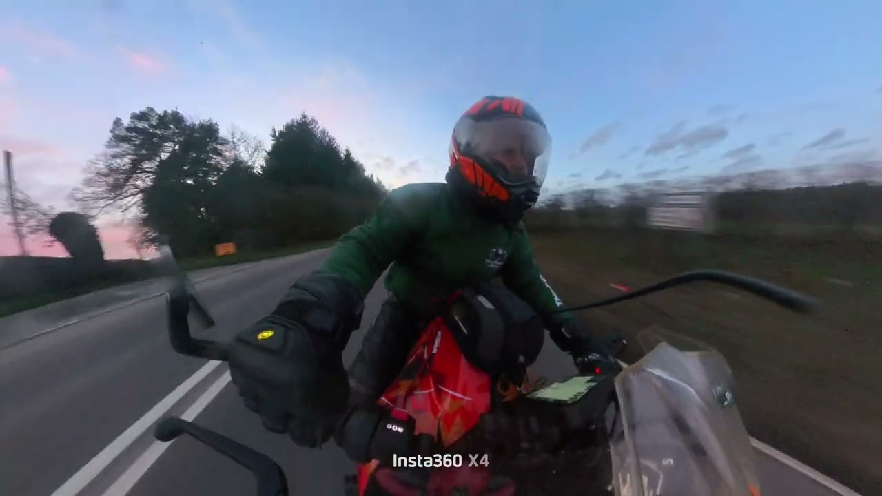 Throttleborn  bikers ride home