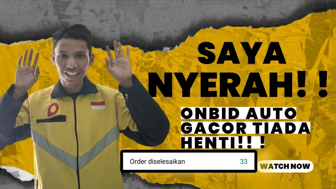 Trik Onbid Maxim Gacor! Dapet 30 Orderan Dalam Setengah Hari!