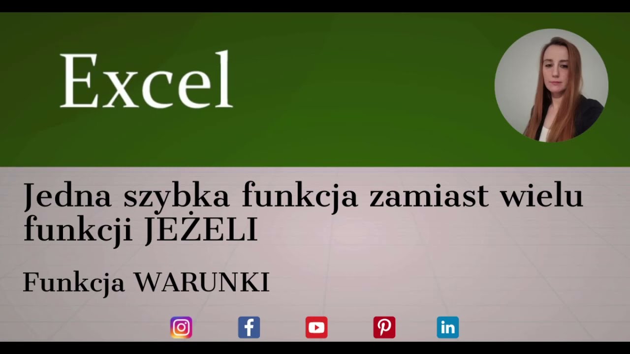 Excel | Jak szybko zastąpić kilka funkcji JEŻELI w jednej formule