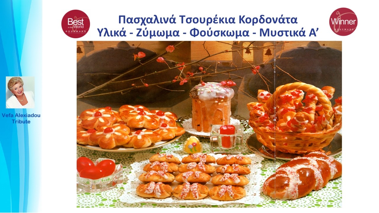 Πασχαλινά Τσουρέκια Κορδονάτα Υλικά - Ζύμωμα - Φούσκωμα - Μυστικά Μέρος Α΄ Βέφα Αλεξιάδου