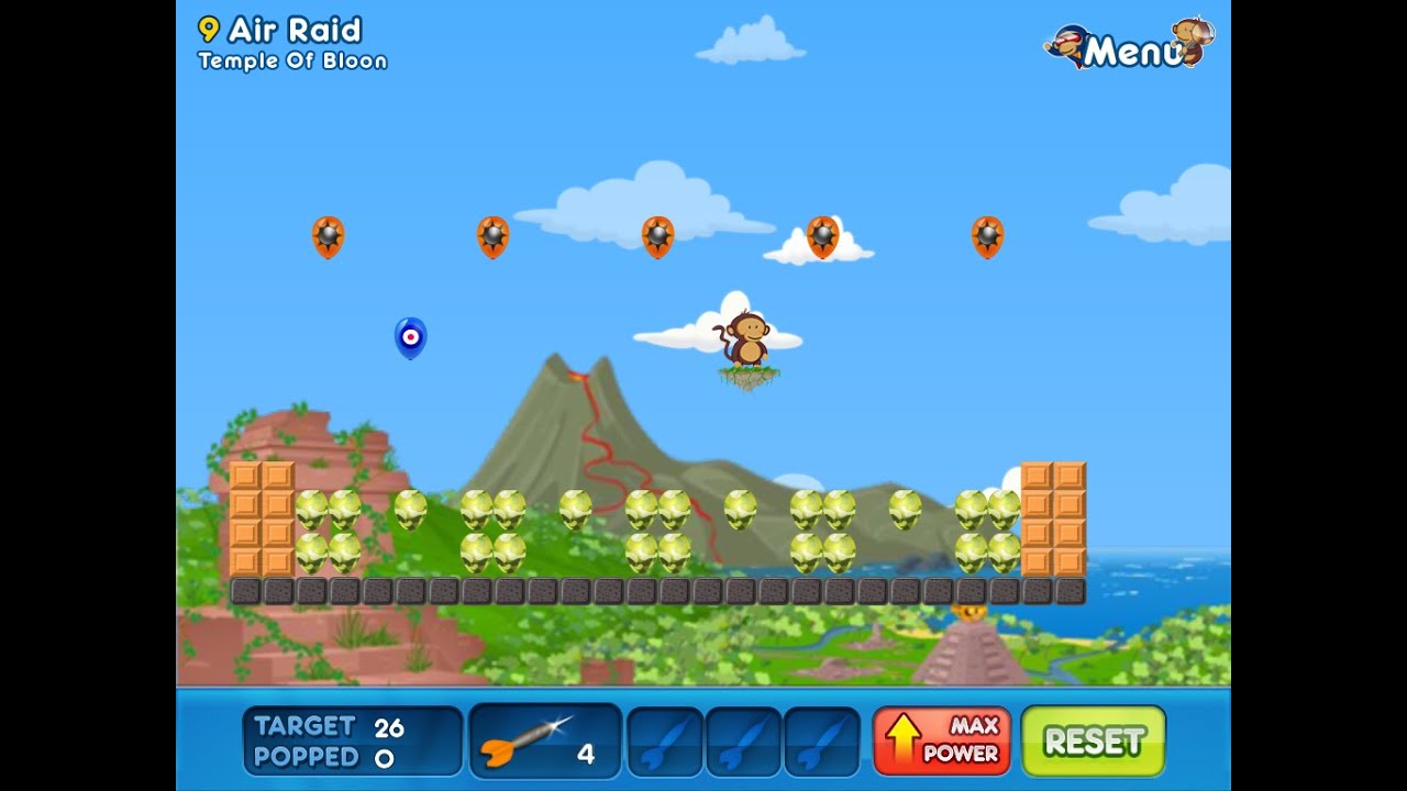 Bloons 2 Mobile Level 69 Air Raid Solution