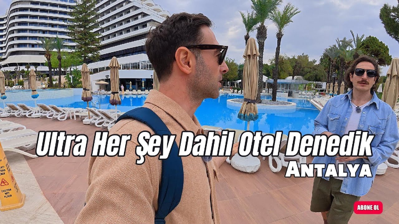 Bu Otelde Her Şey Fiyata Dahil / All-inclusive hotel experience