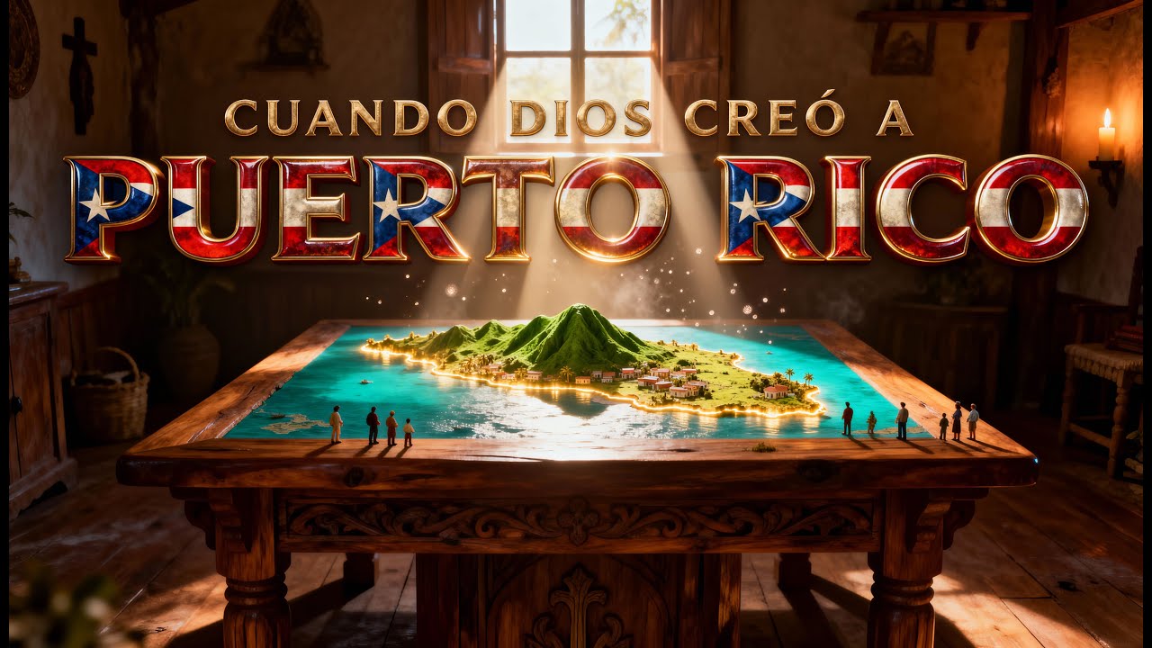 🙏🇵🇷 Cuando Dios creó a Puerto Rico – Himnos de Fe, Esperanza y Alma Boricua 🌊⛰️🔥#jesus #puertorico