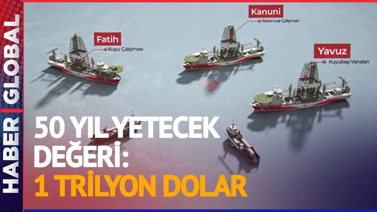 Karadeniz'deki Doğalgaz Rezervi 710 Milyar Metreküpe Ulaştı