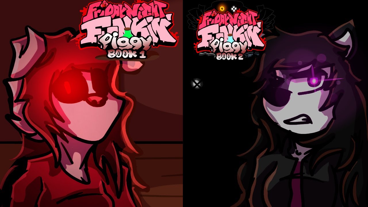 Friday Night Funkin' Mod: PIGGY BOOK 1 - 2 | Breakout update | All chapters + Extra songs