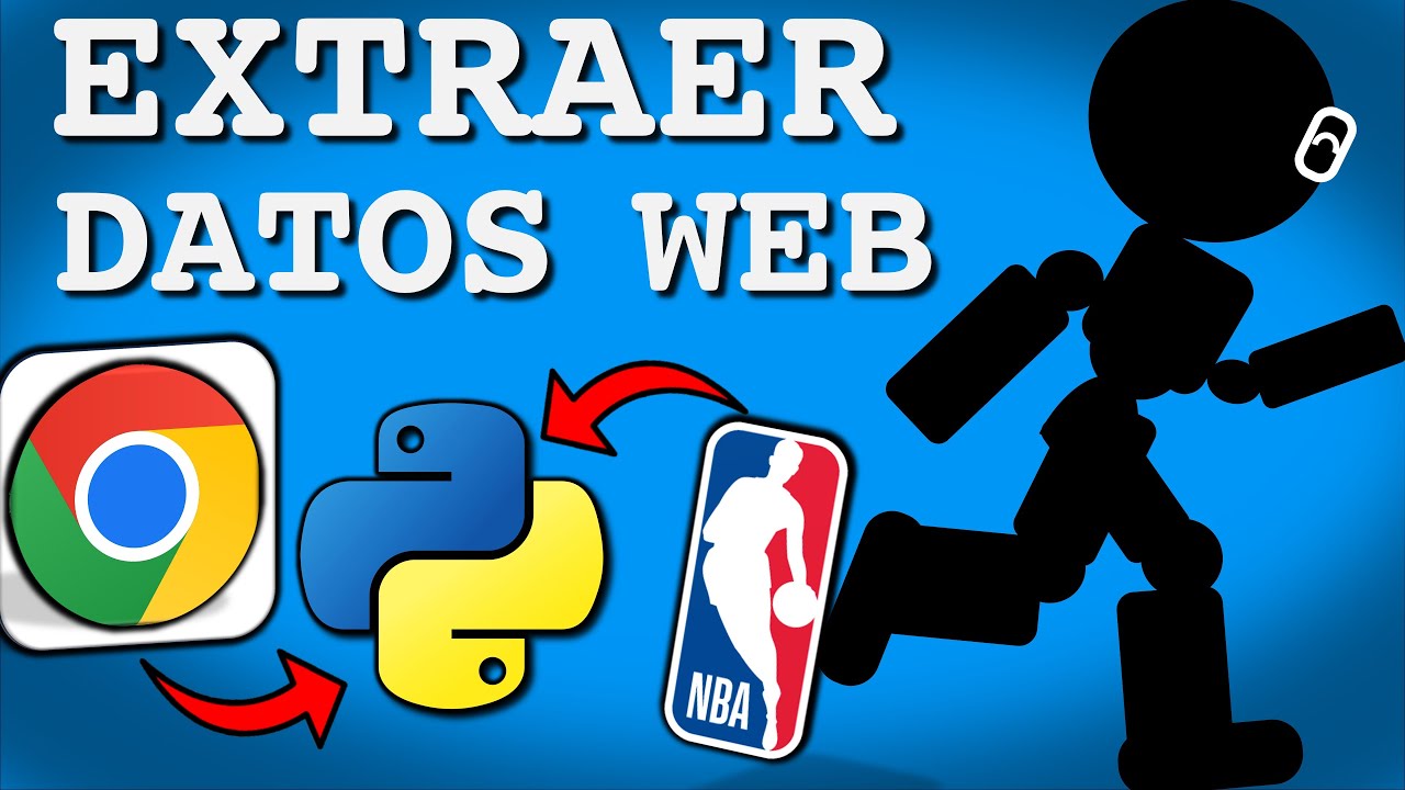 Automatiza Extracción de Datos NBA con Python (Web Crawling & Scraping)