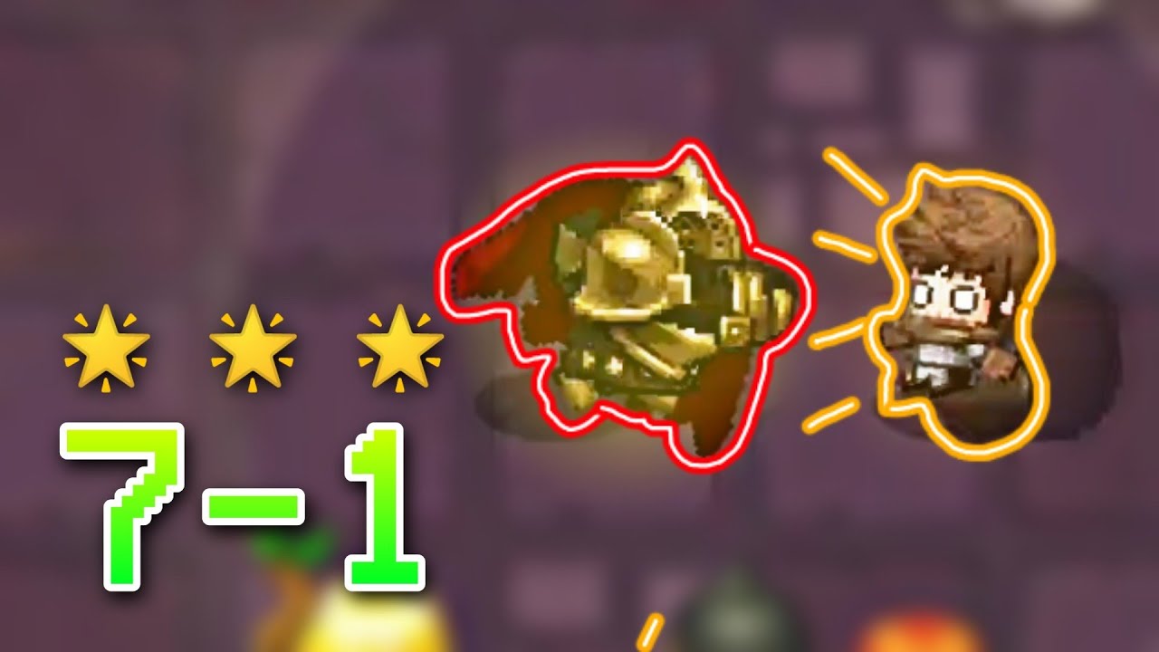 Guardian Tales 7-1 Guide (Full 3 Star) | The Fellowship of the Dungeon
