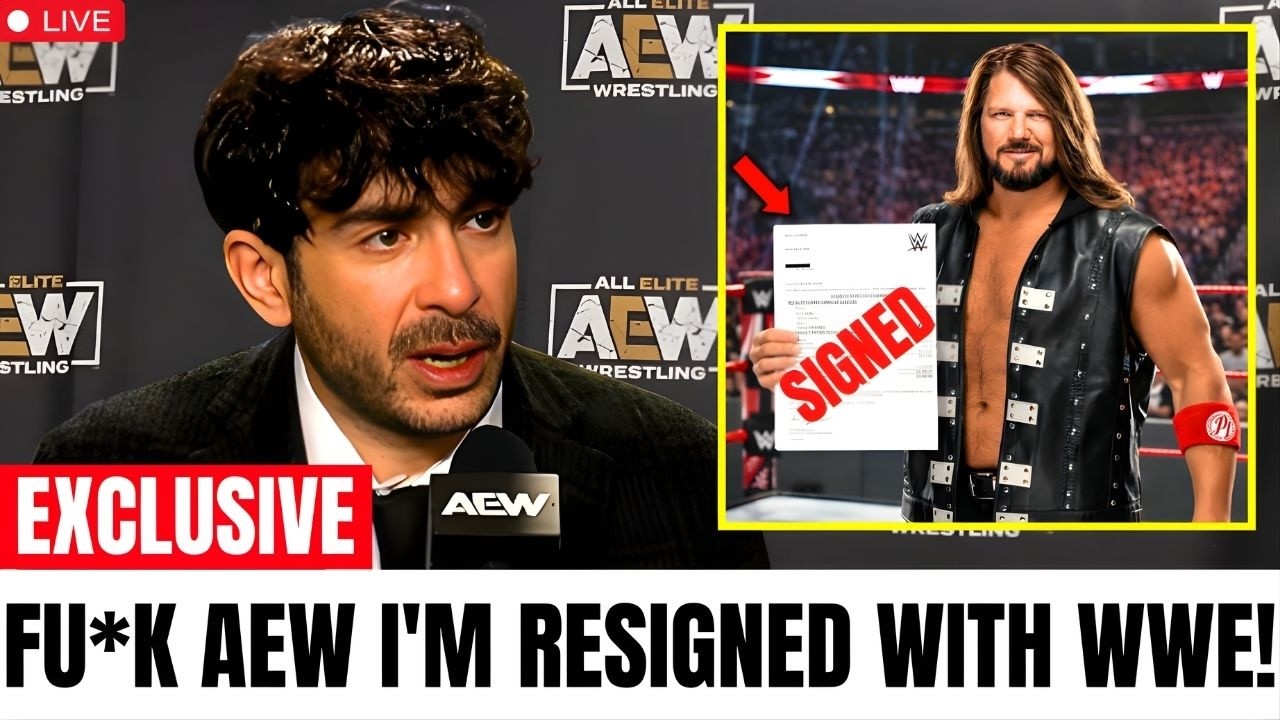 5 Minutes Ago: Aj Styles Officially Quits AEW After Rejoining WWE!