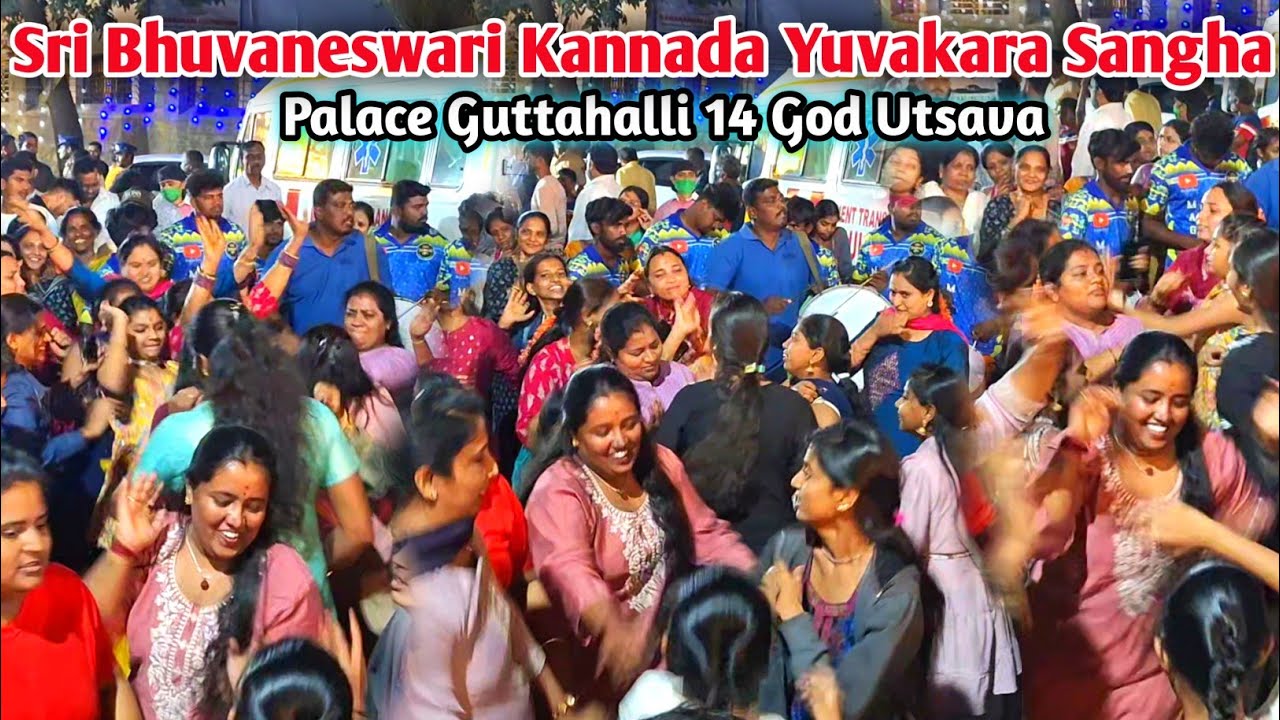 Palace Guttahalli 14 God Grand Procession 2026 | BKYS | Tamate Dance | Tamate Beats | TempleCrew 