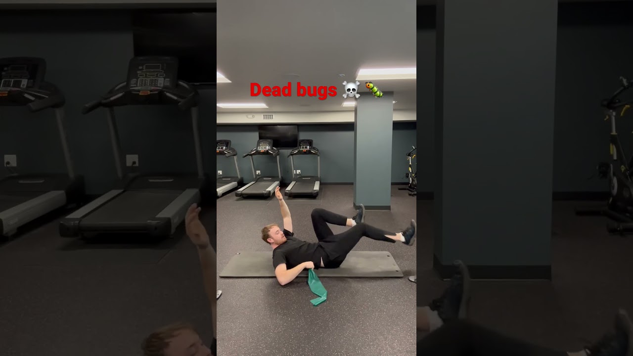 Get a strong and functional core with dead bugs!