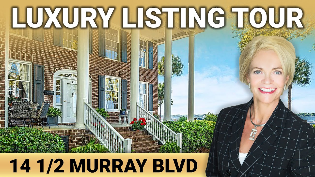 Luxury Home Tour | 14 1/2 Murray Boulevard, Charleston's South of Broad Neighborhood