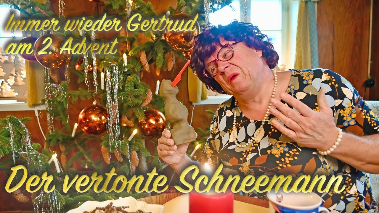 Der vertonte Schneemann