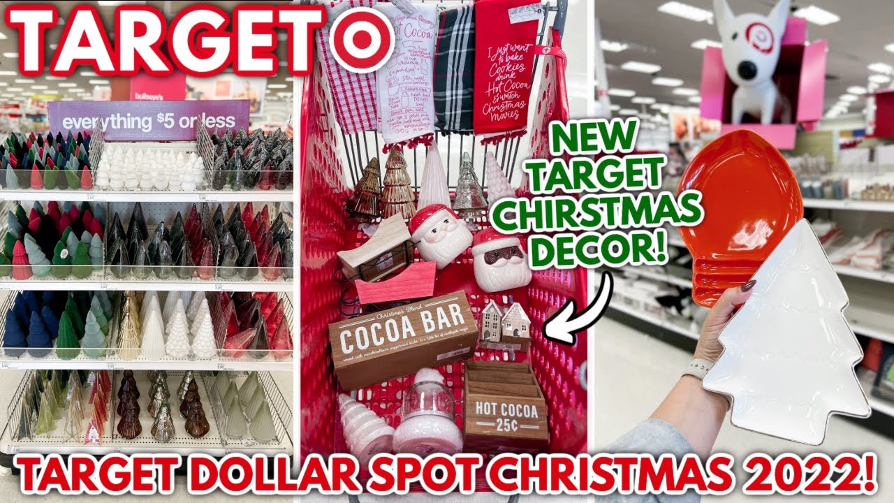 *OMG* TARGET DOLLAR SPOT CHRISTMAS DECOR JACKPOT 2022 🎄 | Target Christmas Decor w/ Decorating Ideas