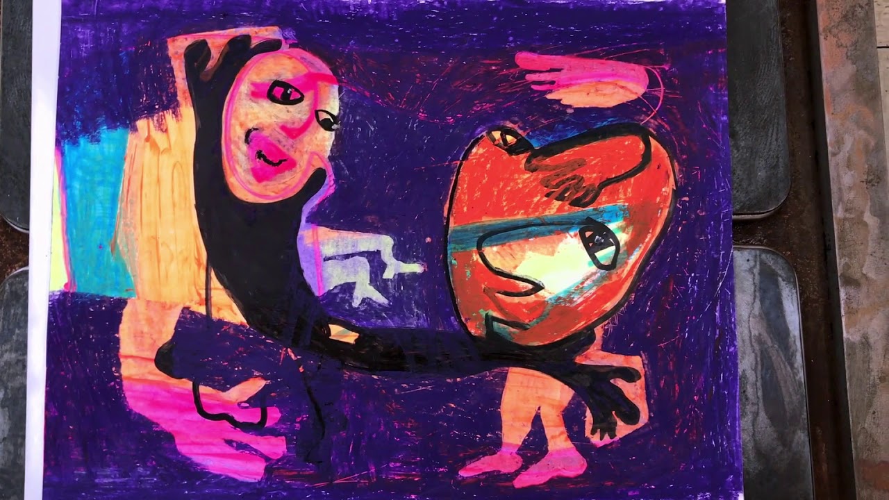 FITZ Minutenbühne Anne-Kathrin Klatt figuren | theater | Paintings