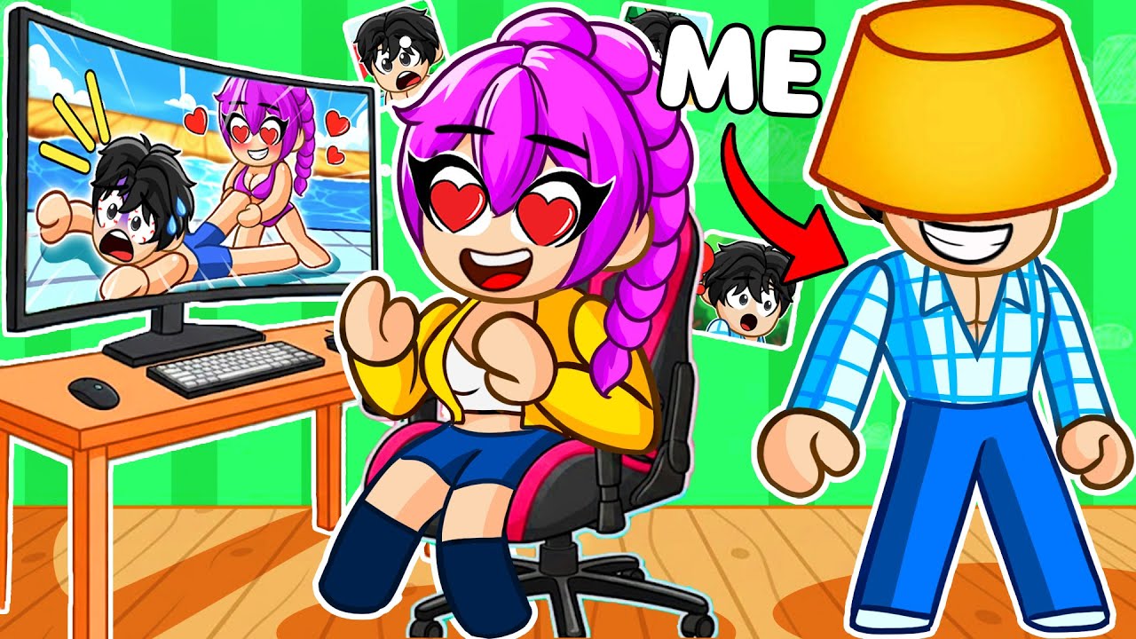 BECOMING SMALL TO SPY ON MY CRUSH IN ROBLOX?!