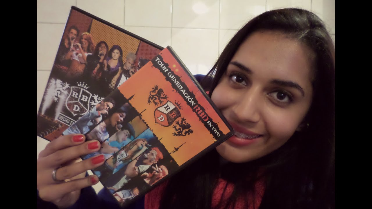 Onde comprei meus cds/dvds do RBD