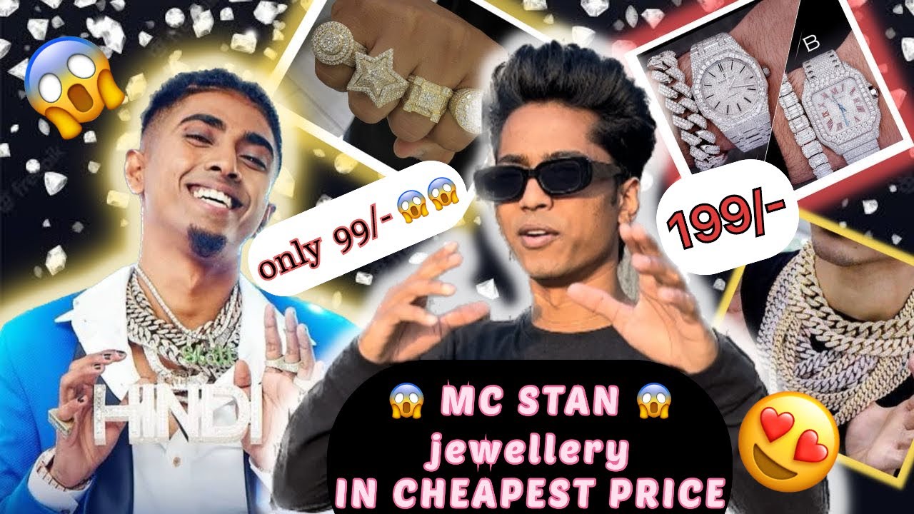 MC STAN Jewelry 2023 | Trending Men Accessories ￼In Cheapest Price | Ice| Diamond ￼Chain | CHIRAG32