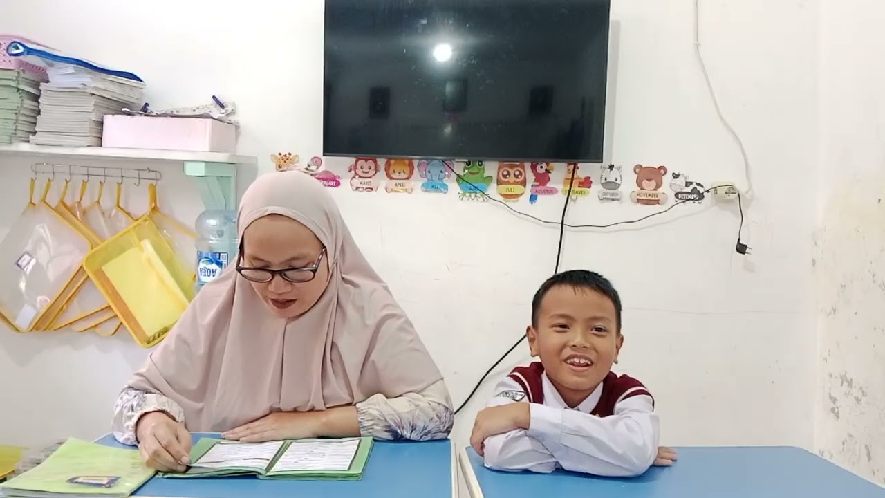 Sima'an Kelas 1  Agam Fathul Halim (Al-infithor, At-Takwir, Abasa, An-Nazi'at) 