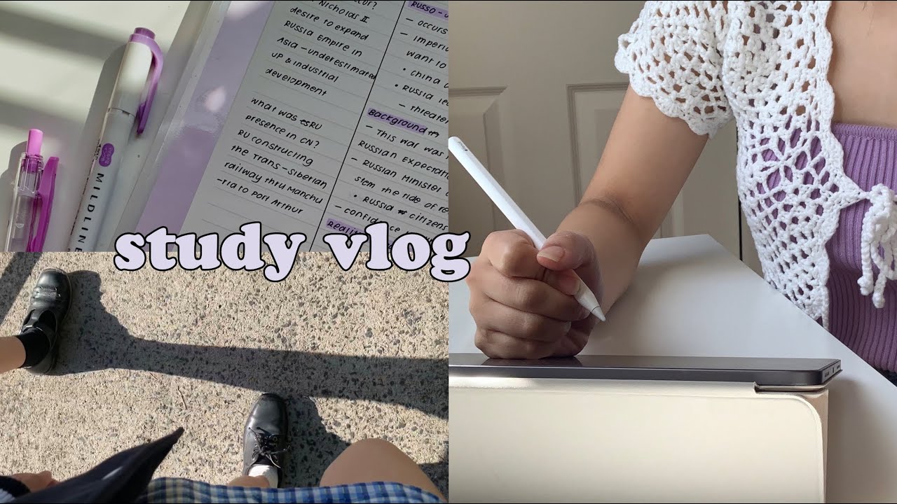 vce diaries e1 study vlog 🖇 student life in AU, balancing school and fun, going out with friends