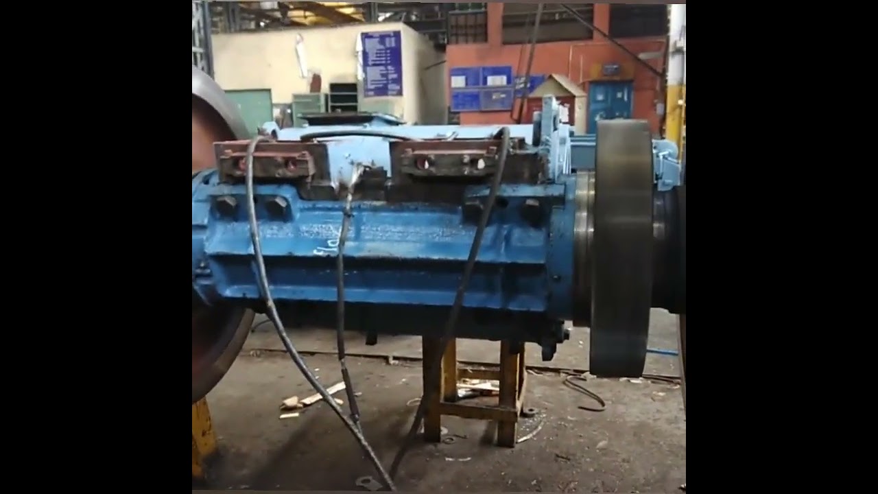 Testing of a AC Traction Moter with wheel set at 25KV