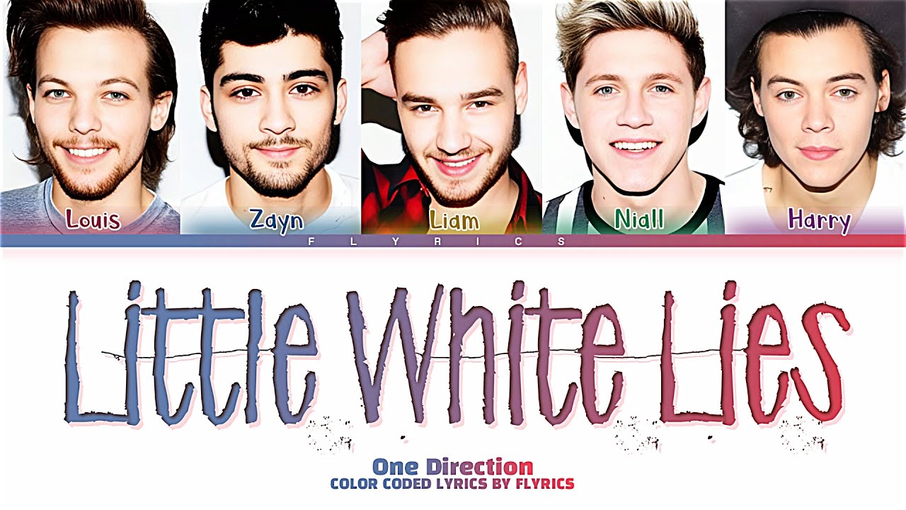 One Direction 'Little White Lies' Lyrics (Color Coded Lyrics)