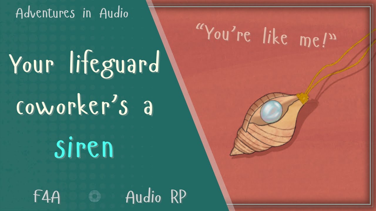 Your lifeguard coworker's a siren (and so are you) - [Audio RP](F4A)