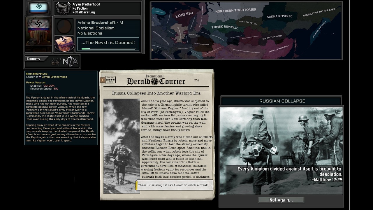 TNO Black Dawn Super Events: Gruber's Russkiy Reykh - Prelude