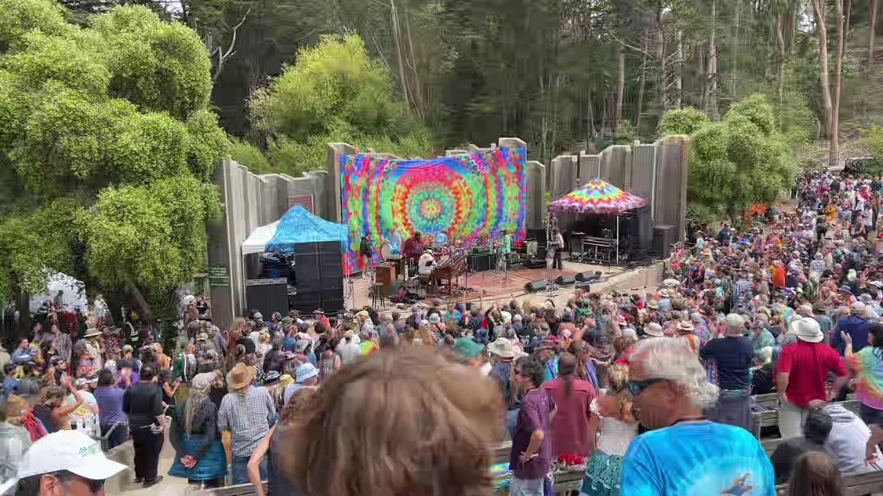 🧸 23rd Annual Jerry Day 🌹 Jerry Garcia Amphitheater ☮️ San Francisco 💀 Aug 2, 2025