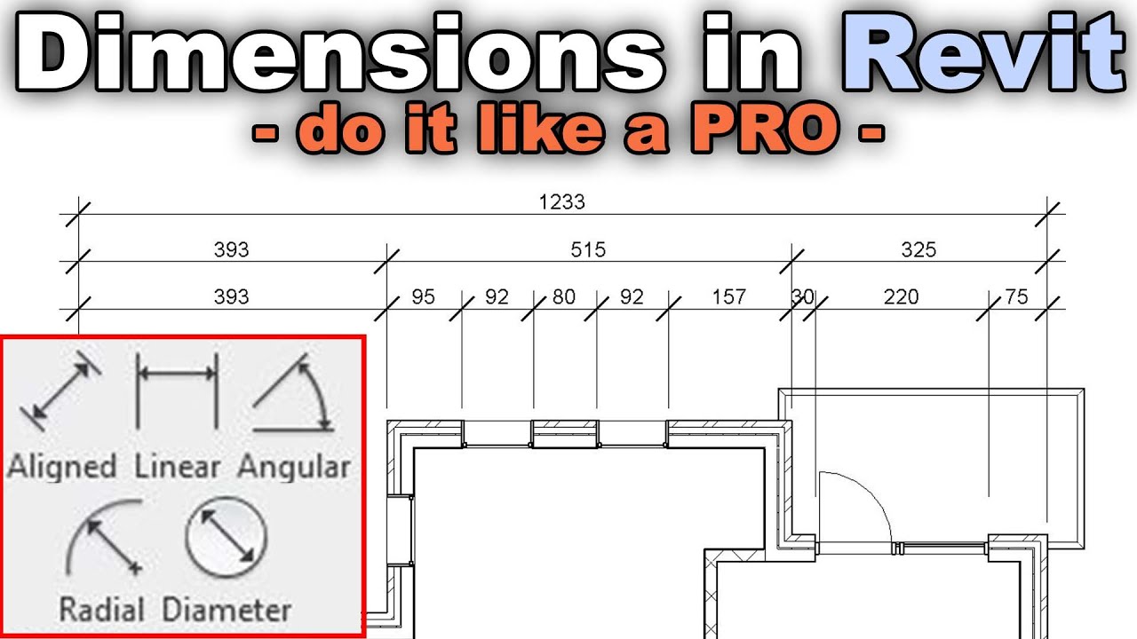 Размеры в Revit — руководство для начинающих и профессионалов