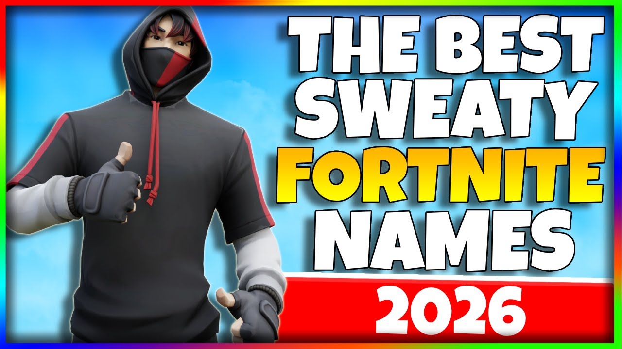 100+ Best/Cool Sweaty Fortnite Gamertags/Names & Clan Names 2026! (Not Taken)