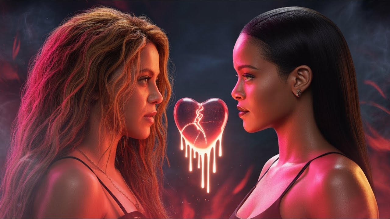 Shakira ft Rihanna - Toxic Desire (Lyrics Visualizer)