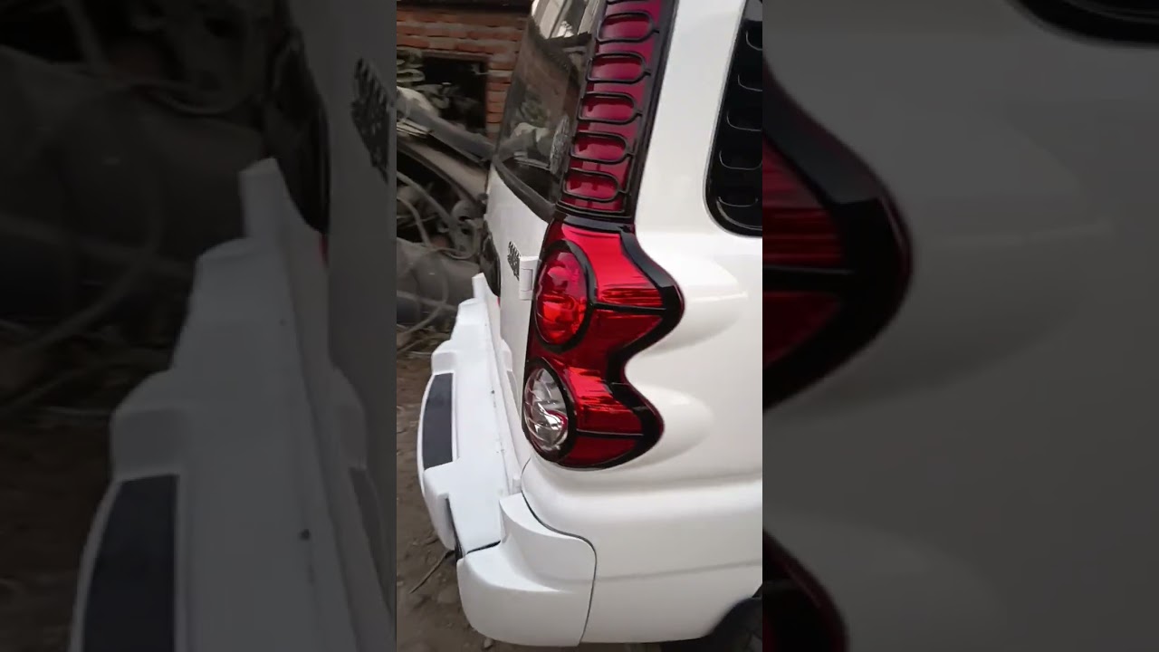 Scorpio 2014 model ka full dent paint gore ko