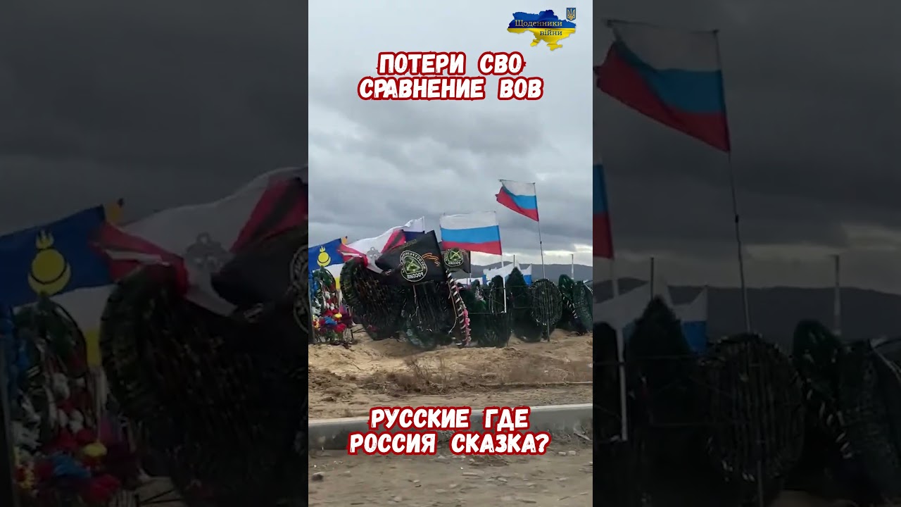 Потери России СВО Сравнение ВОВ 41-45 Бурятия #армиярф #сво #атакидронов #война2026 #историявойны