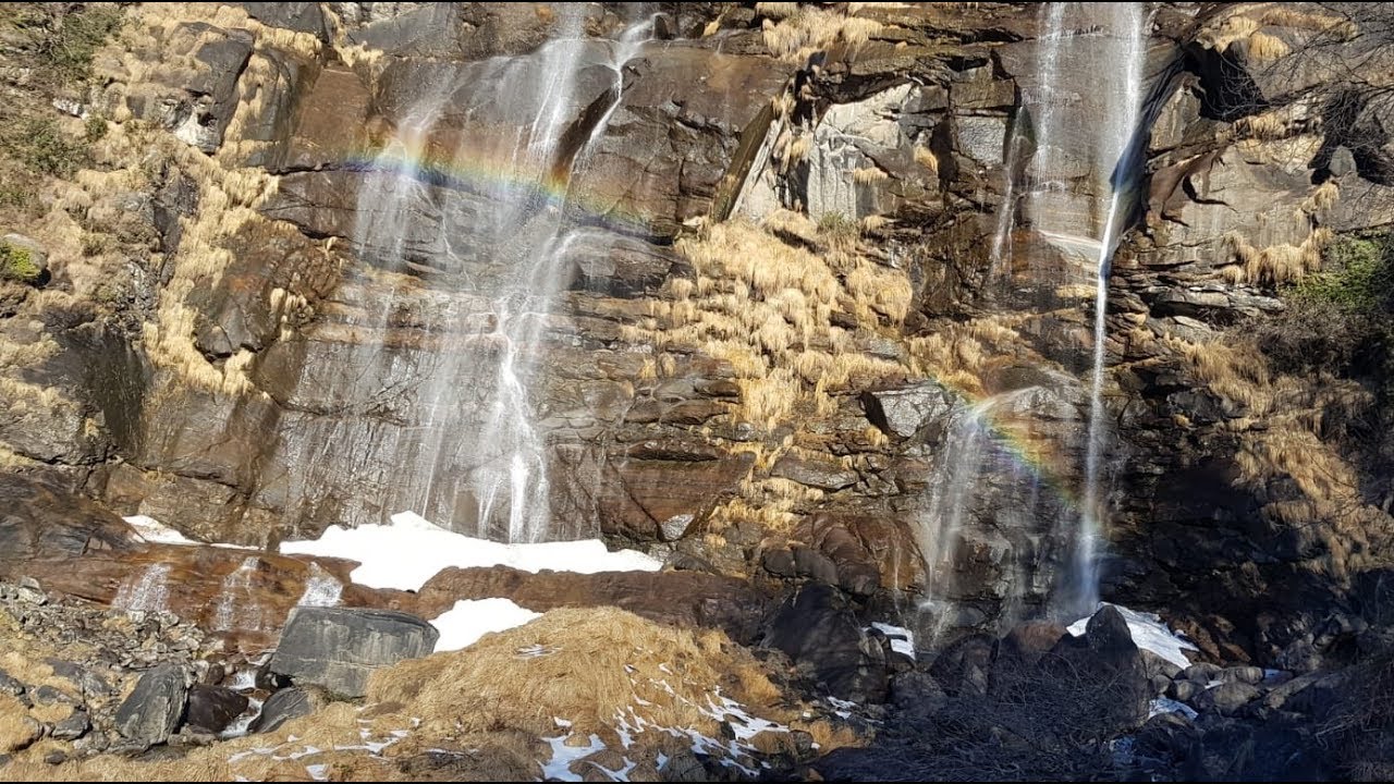 Cascate dell'Acquafraggia anello Savogno Val Bregaglia (SO) 9 Febbraio 2019