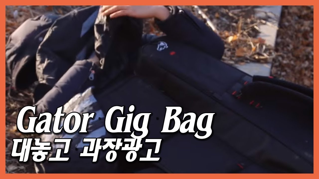 스쿨뮤직 - 게이터 긱백(GATOR Case Pro Go) 대놓고 과장광고 리뷰