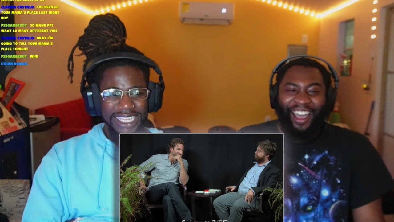 Bradley Cooper: Between Two Ferns with Zach Galifianakis | JK Live Reaction
